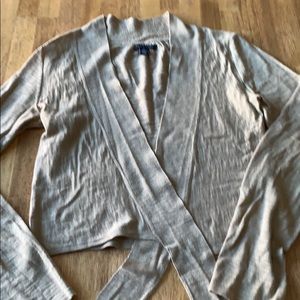 Tommy Hilfiger shrug tie light sweater